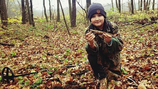 10-letni Emil z Lublina znalazł historyczny skarb. Kozacka broń