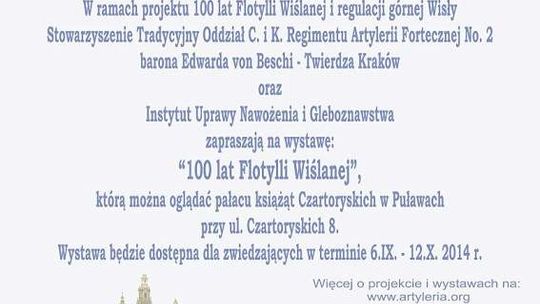 100 lat Flotylli Wiślanej. Wystawa w Puławach