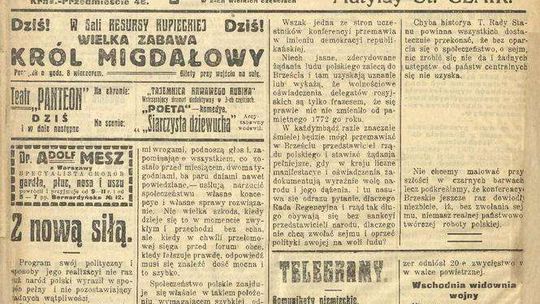 100 lat temu w Lublinie. Jakie problemy mieli mieszkańcy miasta