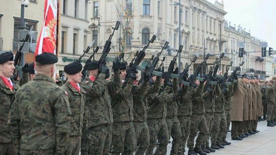 104. lata temu Polska odzyskała niepodległość. Uroczystości na placu Litewskim w Lublinie