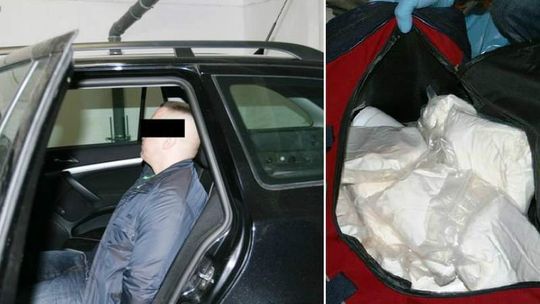 11 kilogramów amfetaminy w garażu 32-latka z Lublina