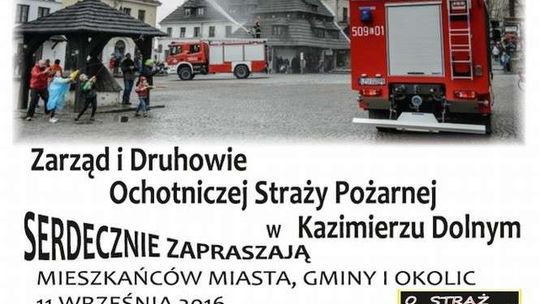 110 lat straży pożarnej w Kazimierzu Dolnym