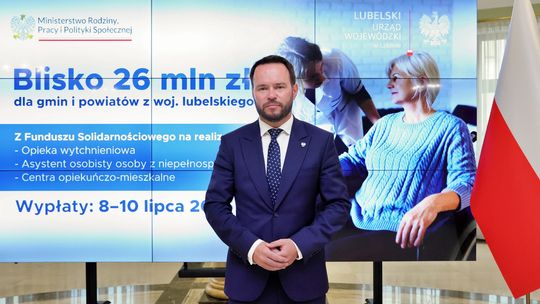 110 milionów powodów do wsparcia – rekordowe środki dla osób z niepełnosprawnościami w Lubelskiem