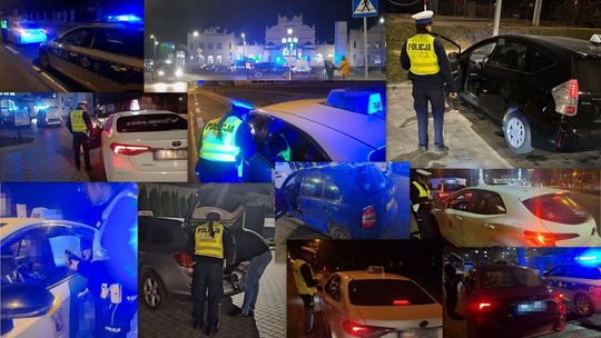 117 kontroli, 50 wykroczeń. Policjanci wzięli pod lupę taksówki
