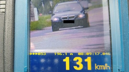 131 km/h w terenie zabudowanym