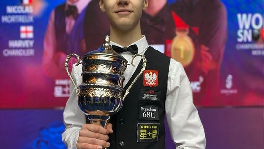 14-latek z Lublina mistrzem świata w snookerze