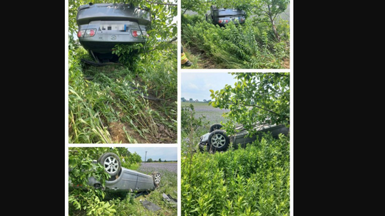 15-latek „pożyczył” auto rodziców. Jazdę zakończył na drzewie