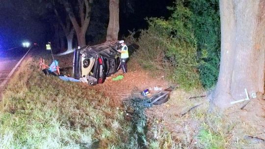 18-latka spowodowała wypadek, ranne cztery osoby. Była pod wpływem alkoholu i nie miała prawa jazdy