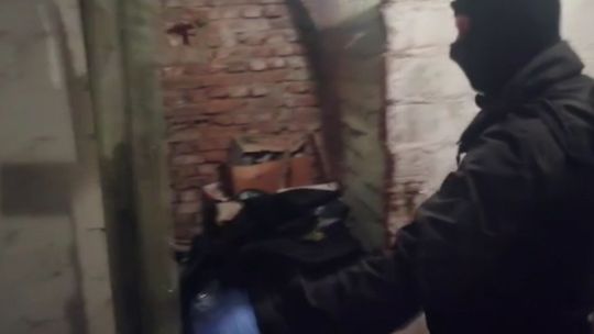20 kilogramów marihuany w piwnicy bloku w Lublinie [wideo]