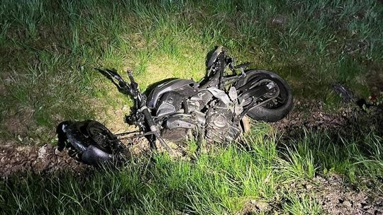 20-latek pędził motocyklem po śmierć