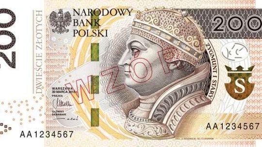 200-złotówki w nowej wersji, a za rok banknoty 500 zł