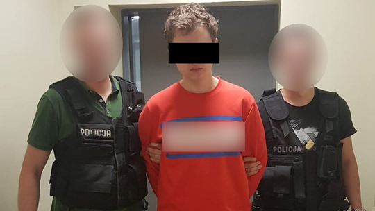 21-latek miał filmy z pornografią dziecięcą i ze zwierzętami. Policjanci odwiedzili go w pracy
