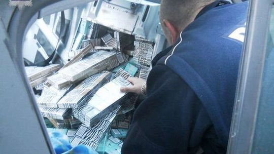 25-latek Ukrainiec wpadł z nielegalnymi papierosami. Przyznał się do winy