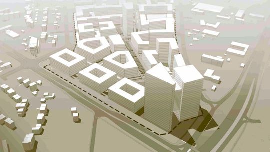 25 pięter przy al. Kraśnickiej. Czy powstanie 100-metrowy biurowiec?