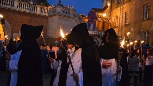 298. rocznica wielkiego pożaru Lublina. Happening