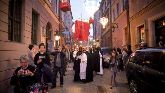 298. rocznica wielkiego pożaru Lublina. Happening na Starym Mieście