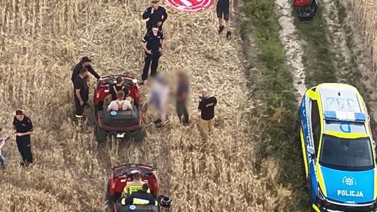 3,5-letni chłopiec zaginął w lesie. Szczęśliwy finał akcji poszukiwawczej