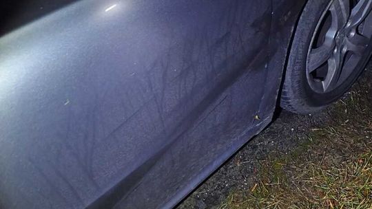 3 promile i sen na asfalcie. Cudem uniknął śmierci na drodze krajowej