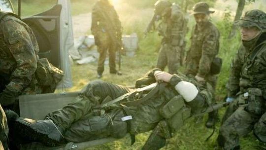 30 godzin w Lasach Kozłowieckich. Ćwiczyli na wypadek wojny