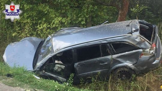 32-latka dachowała samochodem. Miała ponad 3 promile we krwi