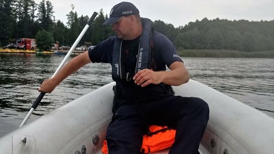 37-latek utonął w jeziorze Piaseczno
