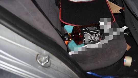 39 butelek whisky. Żeby kraść w Kraśniku przyjechali z Warszawy