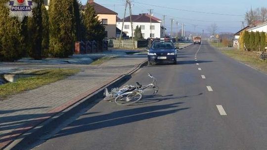 4-latek ciężko ranny w wypadku. Jechał z tyłu na rowerze