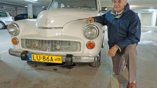 40-letnia warszawa i przyczepa pana Zbigniewa