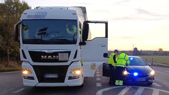 40 ton na kołach i 3 promile za kierownicą