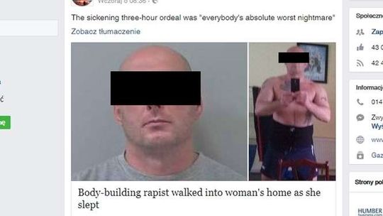 46-letni Robert Ch. brutalnie zgwałcił Brytyjkę