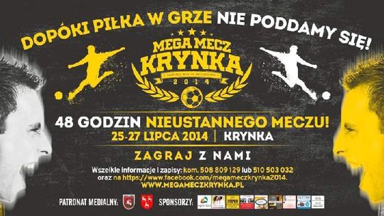 48 godzin nieustannego meczu. Chcą pobić rekord w grze piłkę bez przerwy