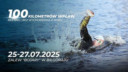 48 godzin pływania bez przerwy. Damian Błaszczyk rusza, by pomóc Adasiowi