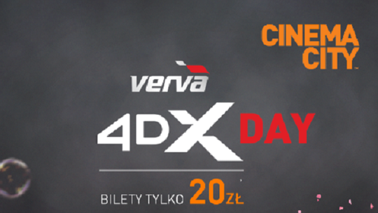 4DX Day w Cinema City. To pierwsza taka akcja w Polsce