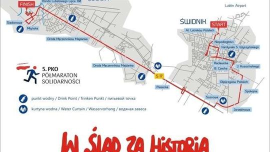 5. PKO Półmaraton Solidarności: Pobiegnij ze Świdnika do Lublina
