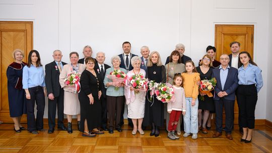 50 lat razem. Złote gody w zamojskim urzędzie