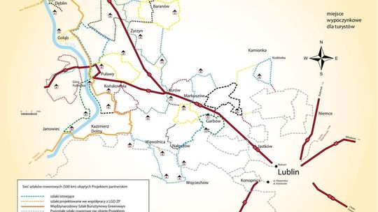 500 km szlaków. Trasy czekają na wiosnę i rowerzystów