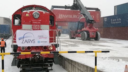 500 ton. Ogromny transport medyczny z Chin dotarł do Małaszewicz 