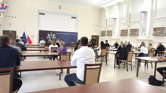 56 chętnych do lubelskiej policji. Kiedy kolejne nabory? 