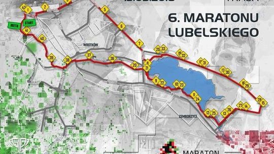 6. Maraton Lubelski. Jest trasa biegu