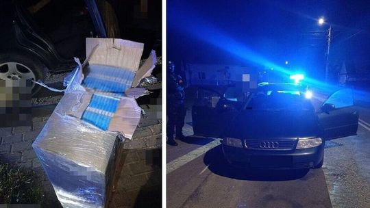 60 000 papierosów w Audi. Jak tłumaczył się kierowca?