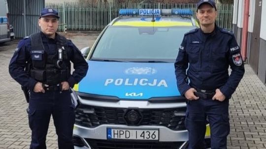 63-latek stracił przytomność. Policjanci reanimowali go do przyjazdu karetki
