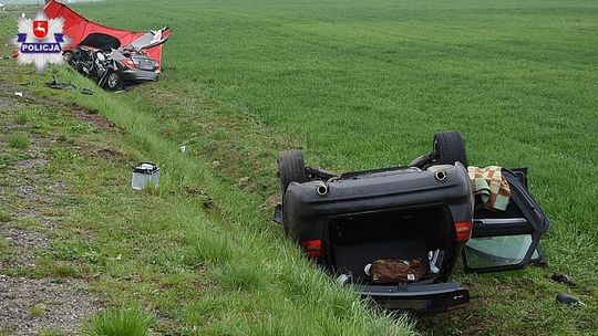 65-latka nie ustąpiła pierwszeństwa. Zginęła na miejscu, trzy osoby w szpitalu