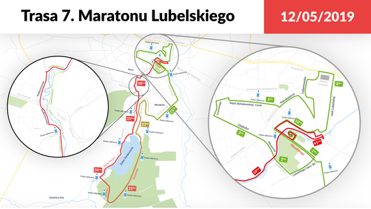 7 Maraton Lubelski. W niedzielę utrudnienia dla kierowców, sprawdź trasę biegu