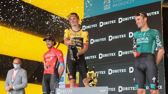 79. Tour de Pologne. Znamy pierwszego lidera wyścigu po finiszu w Lublinie [zdjęcia]