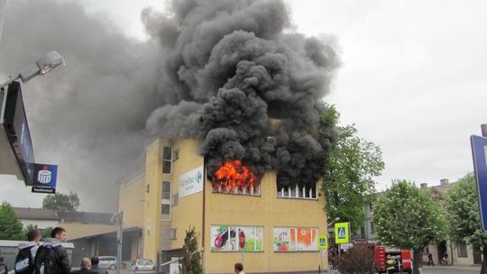 8-latek podpalił supermarket w Bychawie?