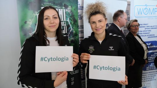 8 marca bezpłatne badania cytologiczne w Lublinie. Piłkarki ręczne zachęcają