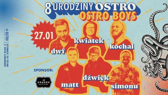 8. urodziny OSTRO. W weekend dwie jubileuszowe imprezy