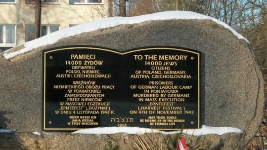 83 lata temu powstał hitlerowski obóz pracy w Poniatowej. Zginęło tu 83 tys. Żydów