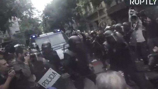 844 osoby ranne w wyniku zamieszek podczas referendum w Katalonii