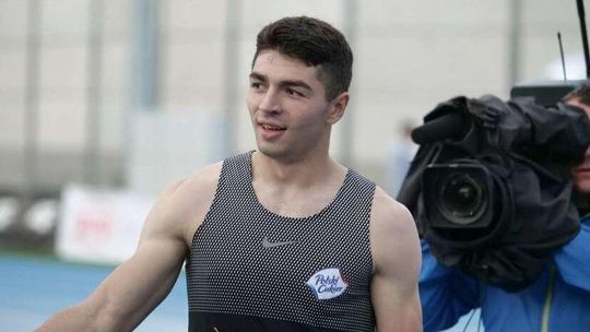 94 PZLA MP. Dominik Kopeć w finale biegu na 200 metrów